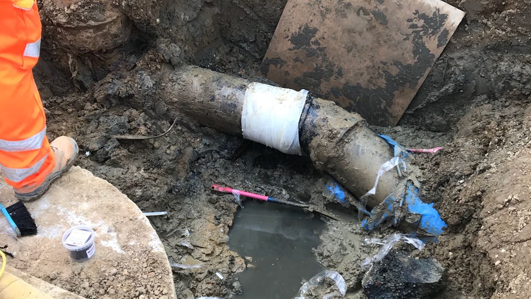 pipe leak repair