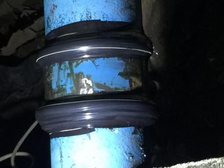 Pipe repair tape can be used to quickly and easily fix a leaking pipe