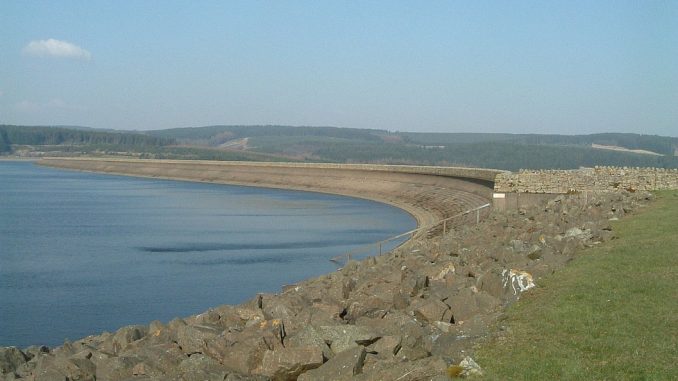 The Kielder Reservoir is the biggest in the UK by volume of water
