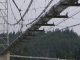 A pipe bridge carries fluid or glas over rivers, roads and ravines
