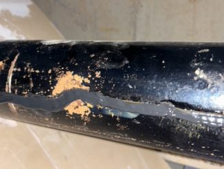MS Polymer can be used as a pipe sealant for low-pressure pipes with cracks and splits